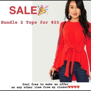 Bundle 2 Tops to save :)